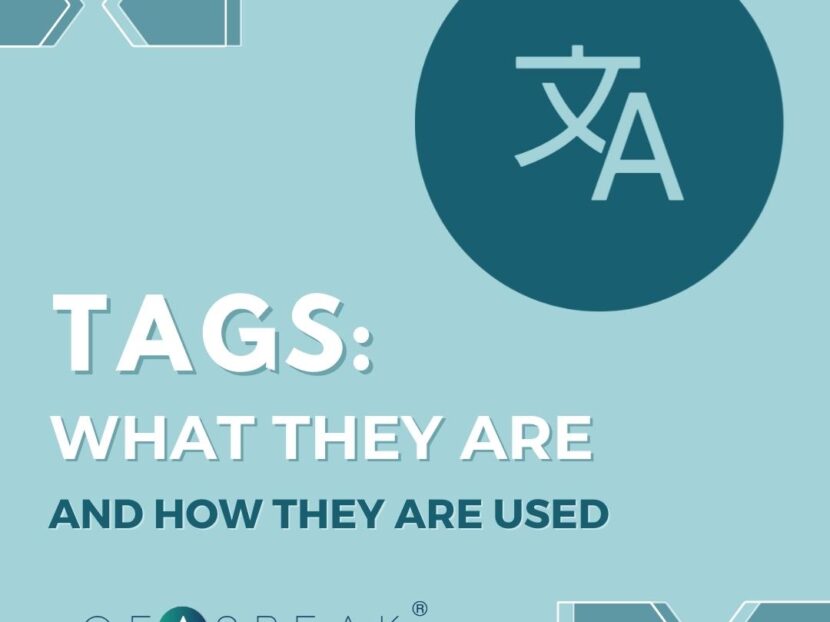 TAGS: WHAT THEY ARE AND HOW THEY ARE USED