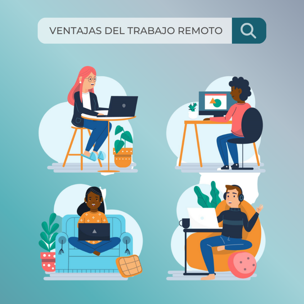 Ventajas del trabajo remoto