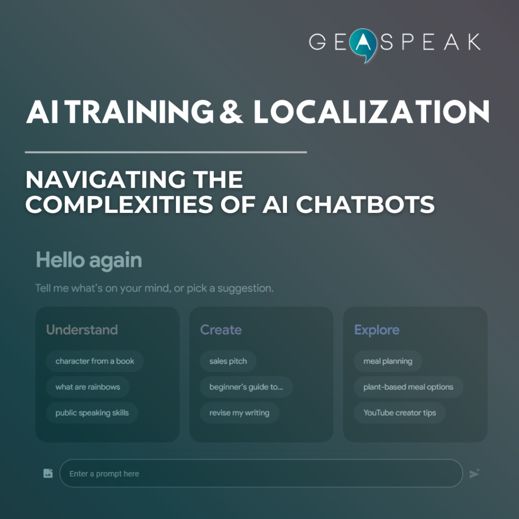 AI Training and Localization: Navigating the complexities of chatbots