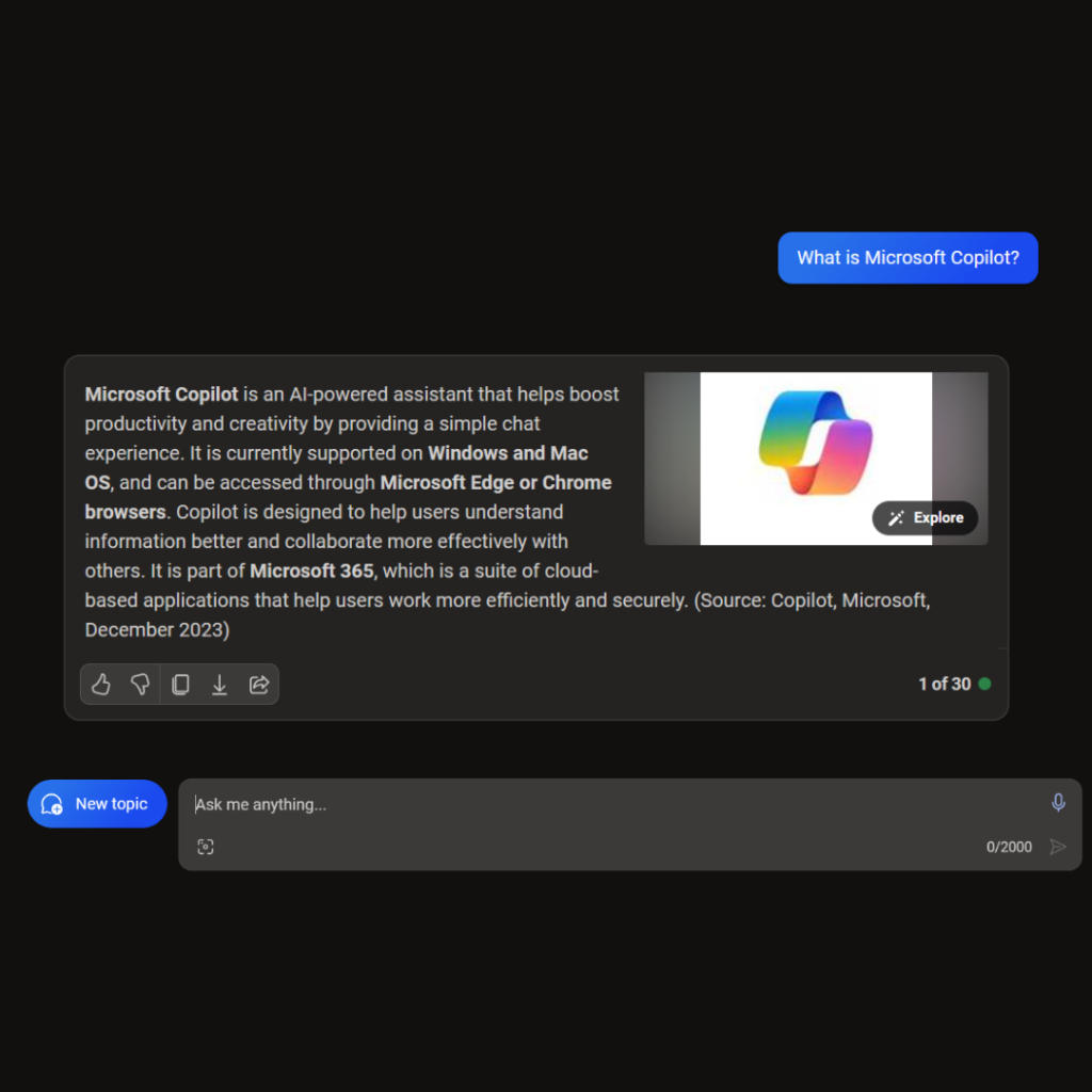 What is Microsoft Copilot?