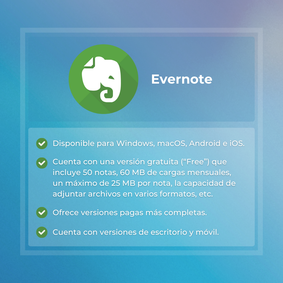 Herramienta digital #4: Evernote