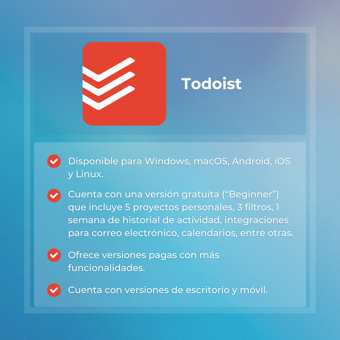 Herramienta digital #1: Todoist